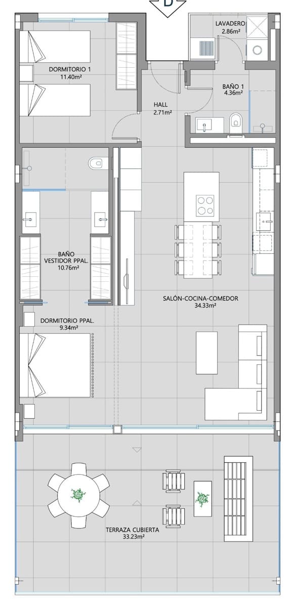 2 chambre Appartement à vendre à Fuengirola avec piscine garage - 919 000 € (Ref: 7695915)