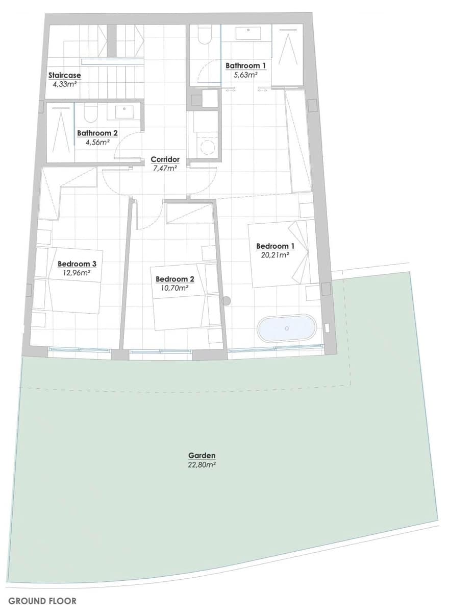 3 slaapkamer Rijtjeshuis te koop in Fuengirola met zwembad garage - € 1.200.000 (Ref: 7726022)