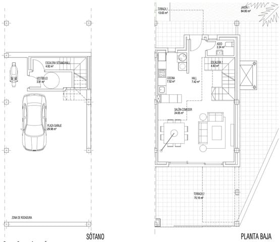3 soverom Rekkehus til salgs i Manilva med svømmebasseng garasje - € 707 000 (Ref: 7746480)