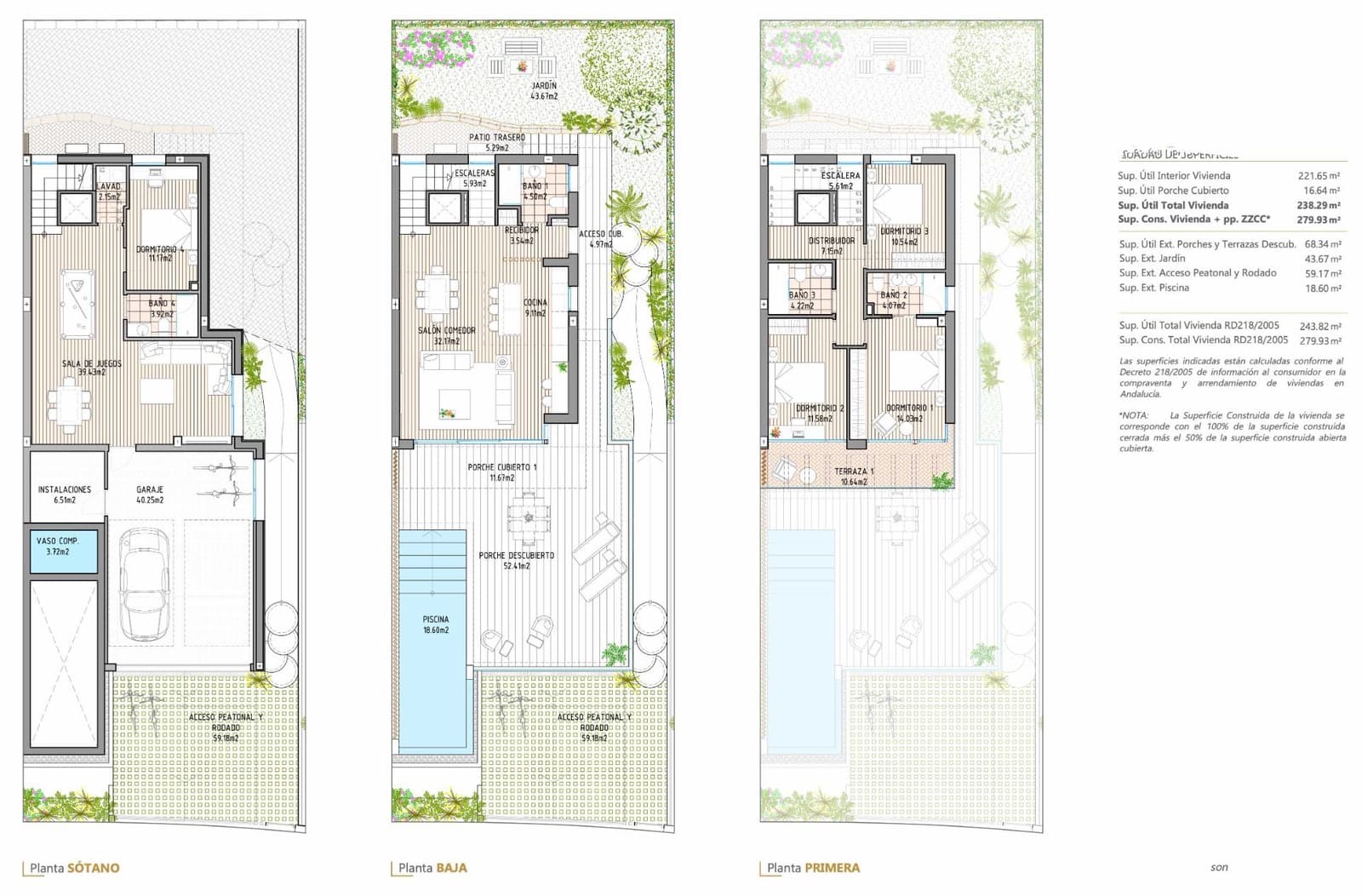 4 Zimmer Doppelhaus zu verkaufen in Mijas mit Pool Garage - 882.000 € (Ref: 7951474)