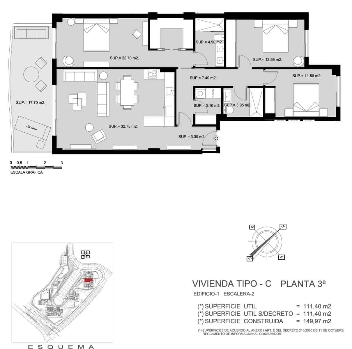 3 soverom Leilighet til salgs i El Faro med svømmebasseng garasje - € 506 000 (Ref: 7963312)