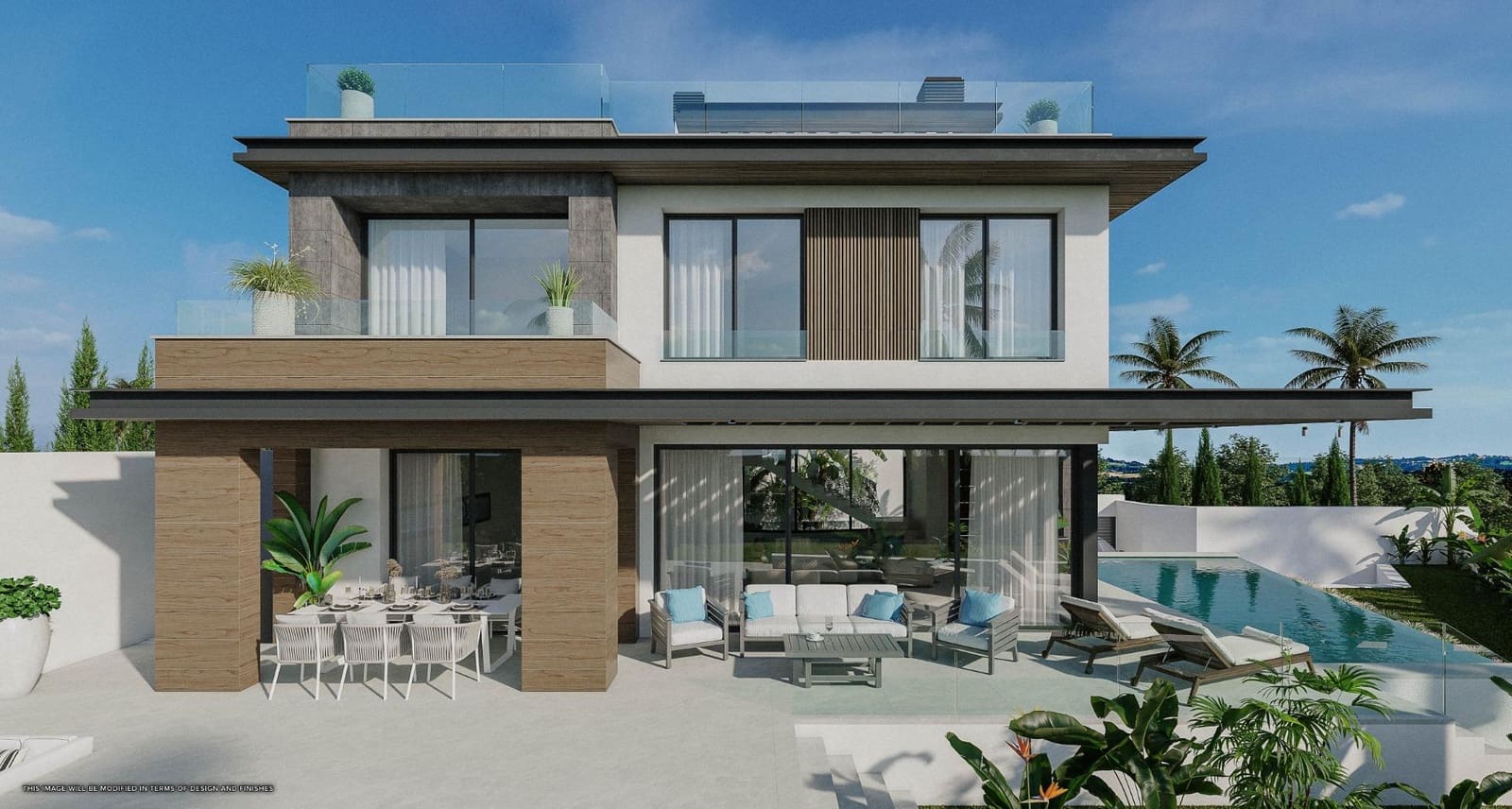 4 makuuhuone Huvila myytävänä paikassa Mijas mukana uima-altaan 
autotalli - 1 889 000 € (Ref: 8035965)