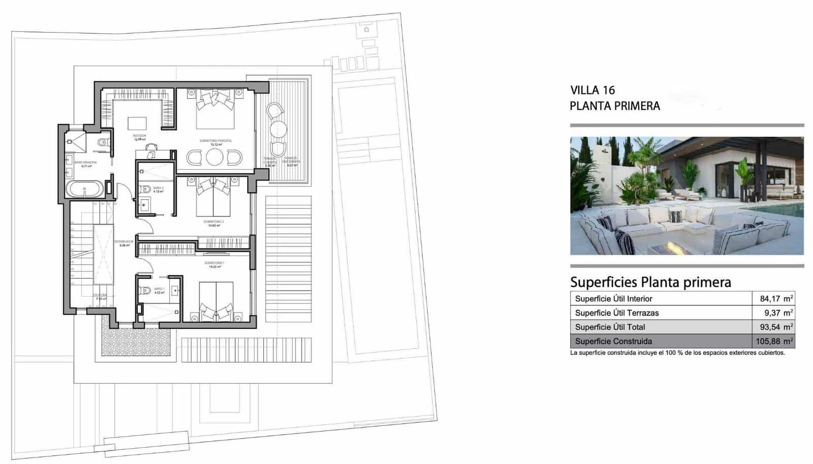 4 makuuhuone Huvila myytävänä paikassa Mijas mukana uima-altaan 
autotalli - 1 889 000 € (Ref: 8035965)