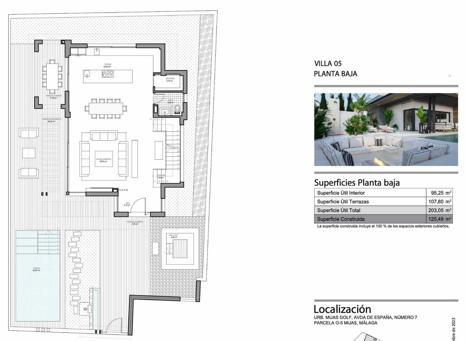 4 makuuhuone Huvila myytävänä paikassa Mijas mukana uima-altaan 
autotalli - 2 095 000 € (Ref: 8037967)