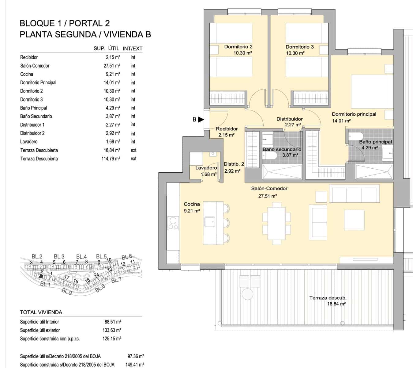 3 chambre Penthouse à vendre à Casares avec piscine garage - 342 000 € (Ref: 8109961)
