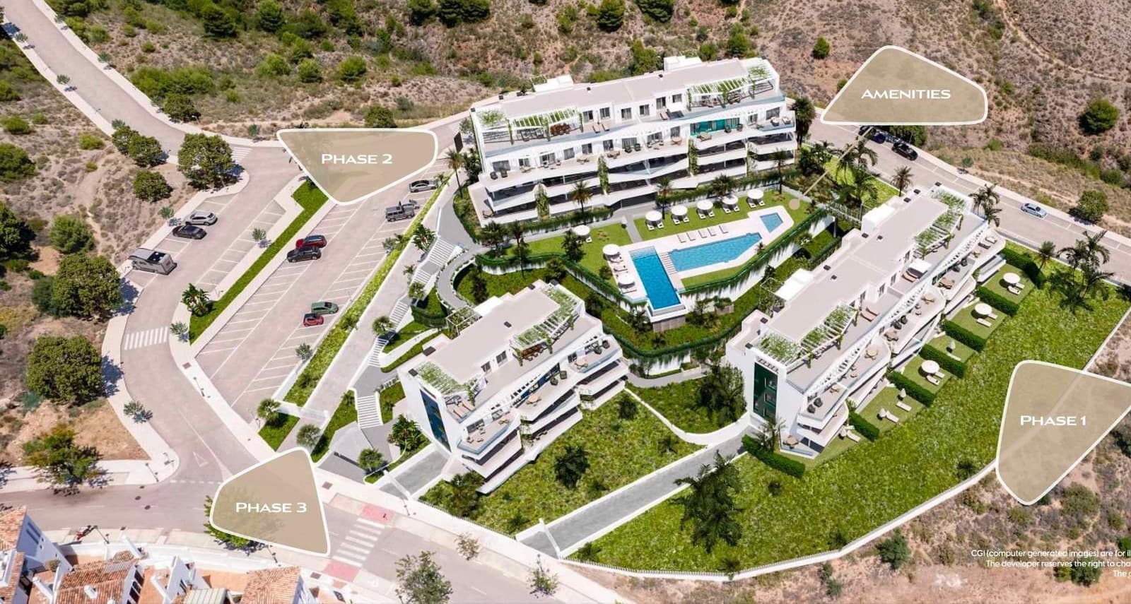 2 slaapkamer Appartement te koop in Mijas met zwembad garage - € 429.000 (Ref: 8119976)
