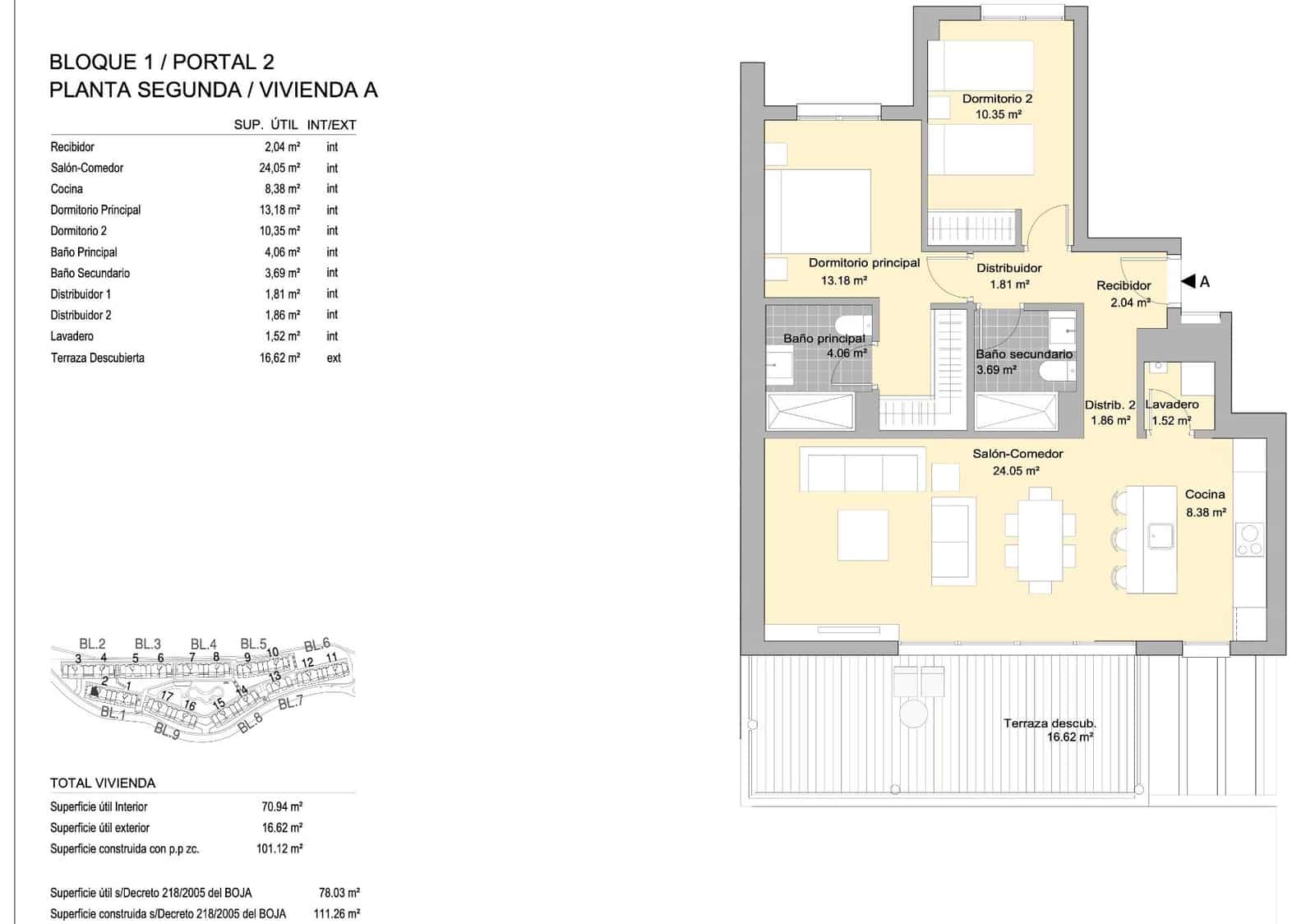 2 bedroom Penthouse for sale in Casares with pool garage - € 399,000 (Ref: 8126351)