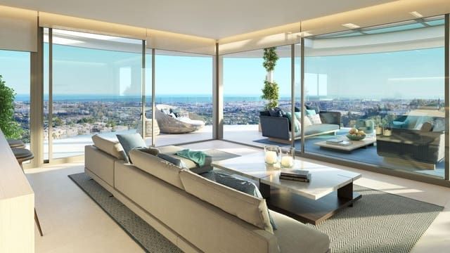 4 soverom Penthouse til salgs i Benahavís med svømmebasseng garasje - € 3 199 000 (Ref: 8216395)