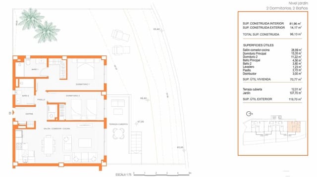 2 sovrum Lägenhet till salu i Los Pacos, Fuengirola med pool garage - 310 000 € (Ref: 8238889)