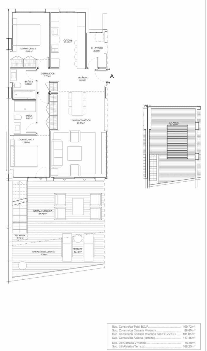 2 Zimmer Penthouse zu verkaufen in Casares mit Pool Garage - 549.000 € (Ref: 8242964)