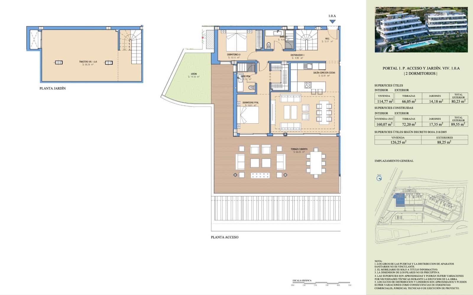2 sypialnia Apartament na sprzedaż w Buenas Noches z basenem garażem - 490 000 € (Ref: 8331758)