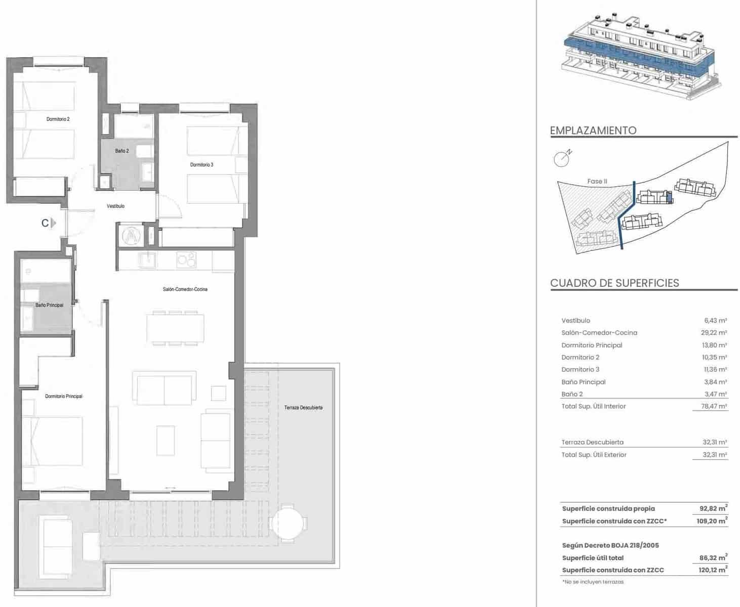 Apartamento de 3 habitaciones en Mijas en venta con piscina garaje - 428.000 € (Ref: 8419767)