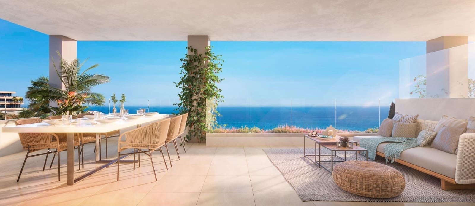 2 soveværelse Lejlighed til salg i Torrequebrada med swimmingpool garage - € 459.000 (Ref: 8428676)