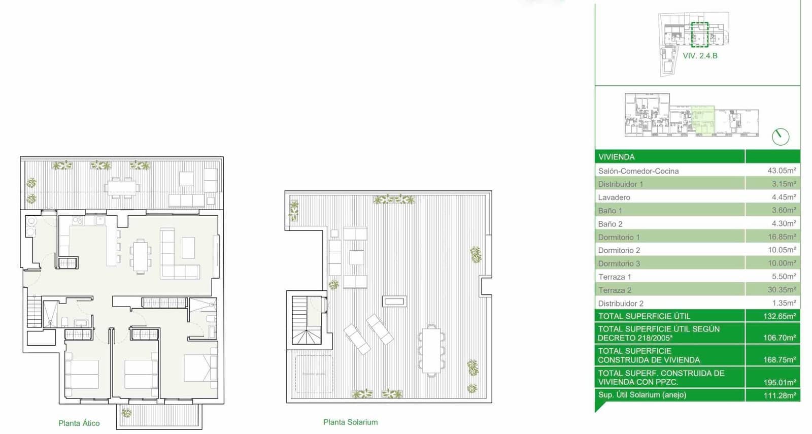 3 soveværelse Penthouse til salg i Estepona med swimmingpool garage - € 790.000 (Ref: 8437213)