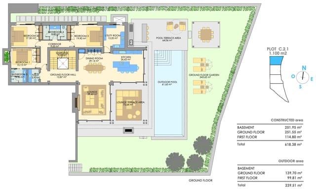 5 camera da letto Villa in vendita in Marbella con piscina garage - 4.850.000 € (Rif: 8522944)