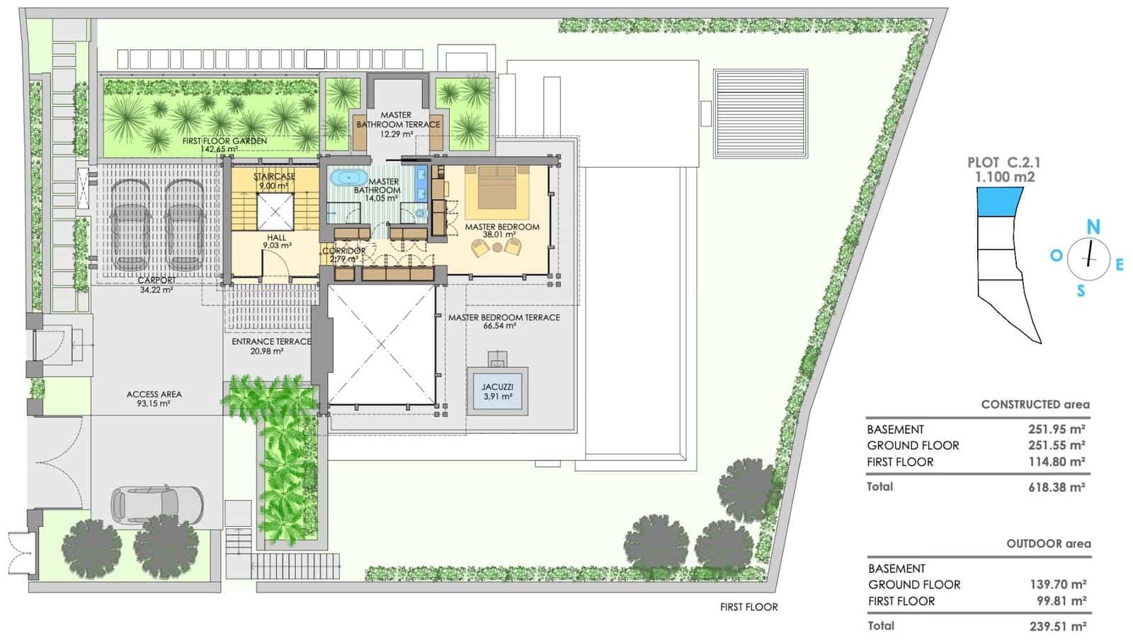 5 makuuhuone Huvila myytävänä paikassa Marbella mukana uima-altaan 
autotalli - 4 850 000 € (Ref: 8522944)
