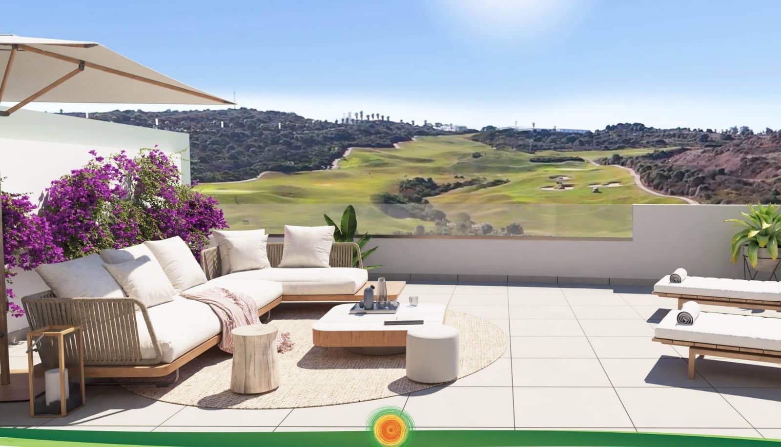 3 sypialnia Penthouse na sprzedaż w La Alcaidesa z basenem garażem - 865 000 € (Ref: 8570579)