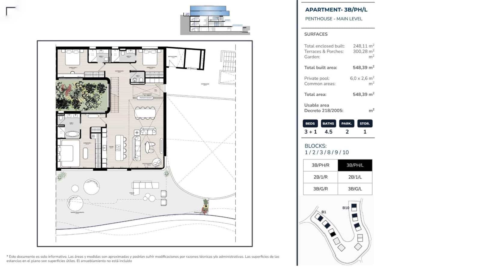 Ático de 3 habitaciones en La Quinta en venta con piscina garaje - 3.245.000 € (Ref: 8636627)