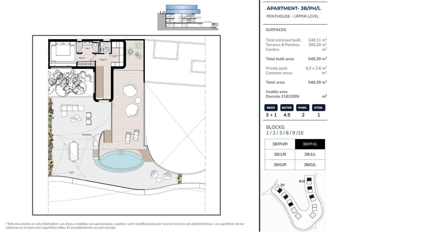 Ático de 3 habitaciones en La Quinta en venta con piscina garaje - 3.245.000 € (Ref: 8636627)