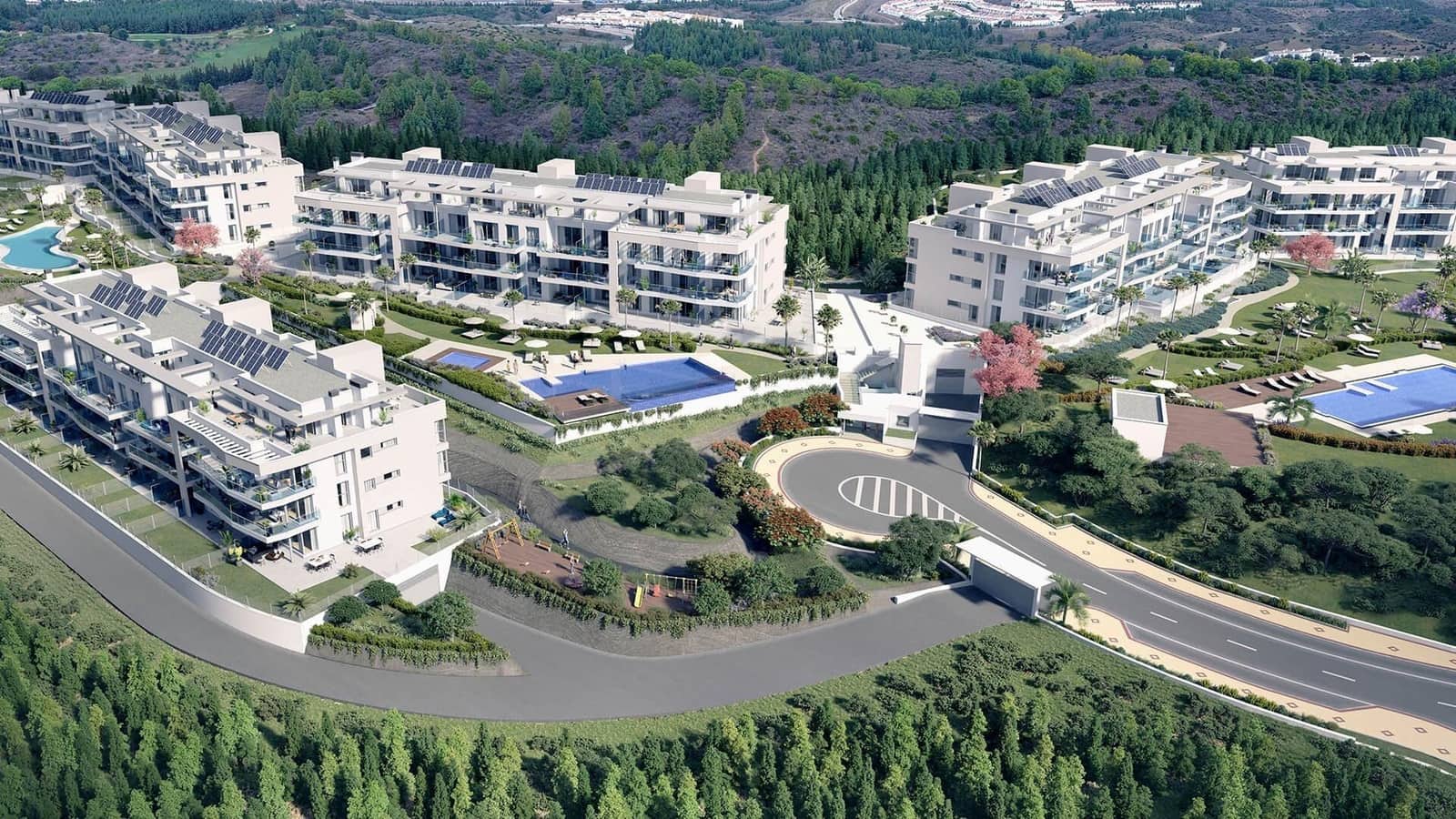 3 slaapkamer Appartement te koop in Mijas met zwembad garage - € 405.400 (Ref: 8636635)