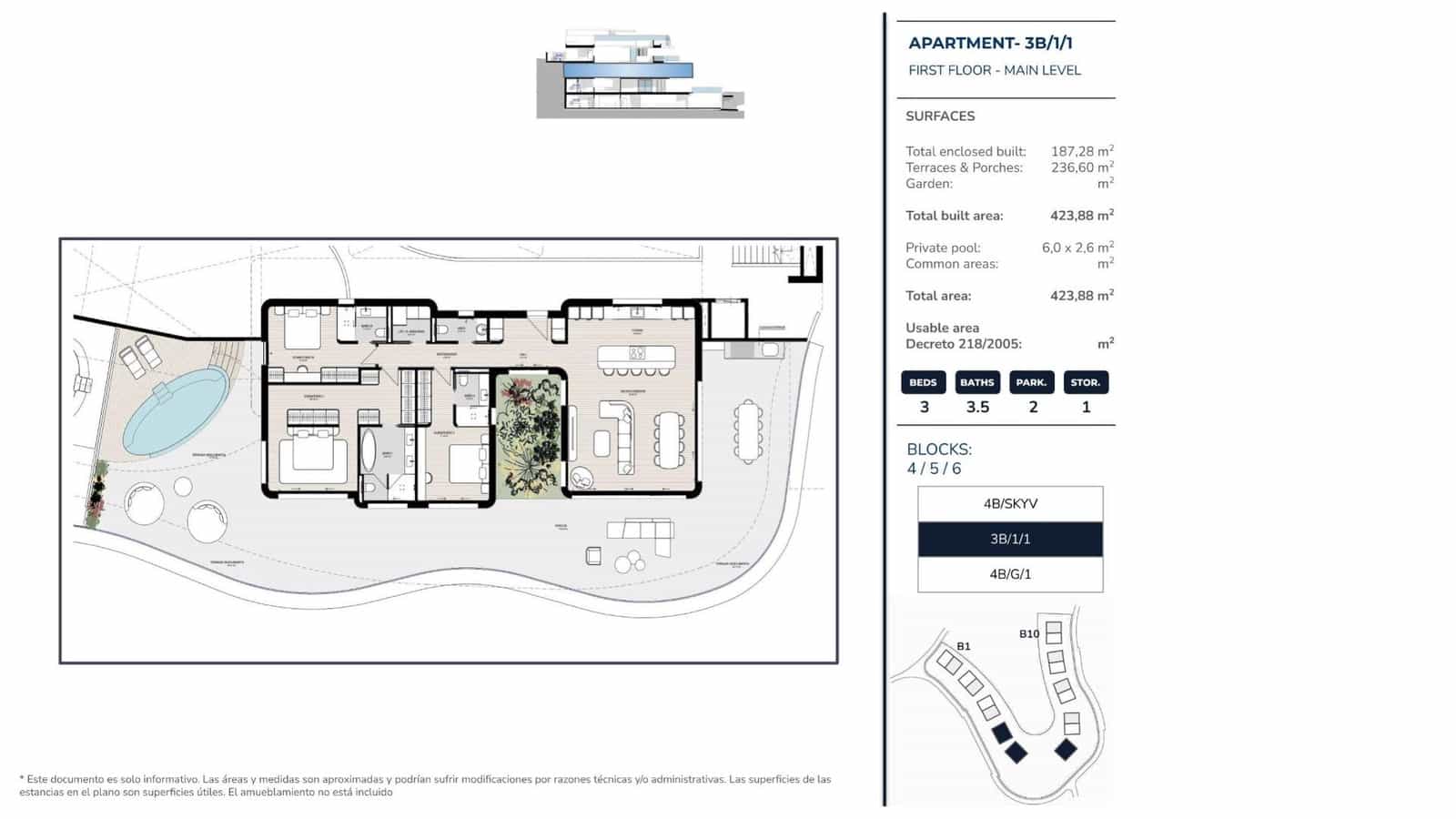 3 quarto Apartamento para venda em La Quinta com piscina garagem - 2 690 000 € (Ref: 8662349)