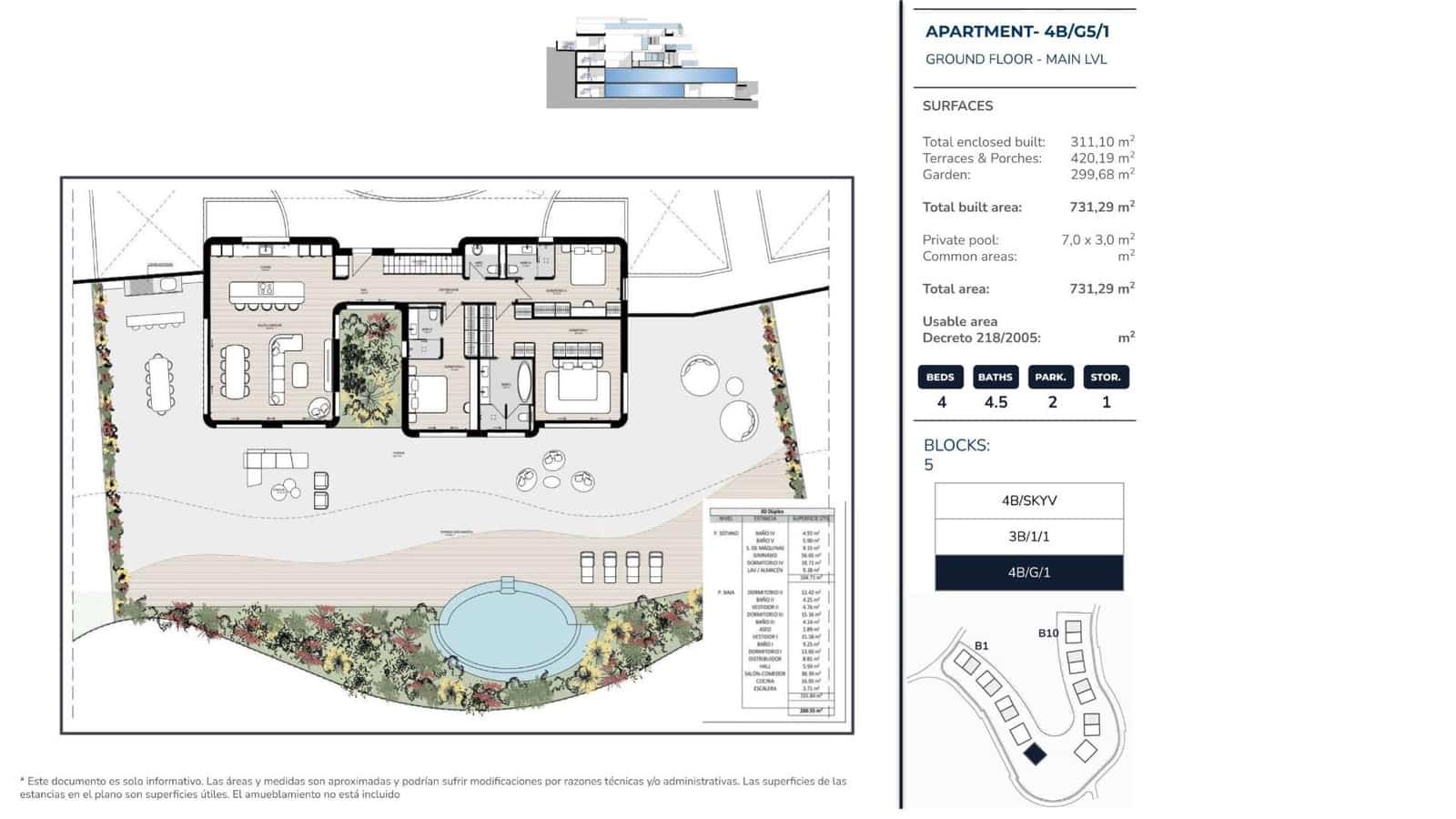 4 quarto Apartamento para venda em La Quinta com garagem - 3 300 000 € (Ref: 8662352)
