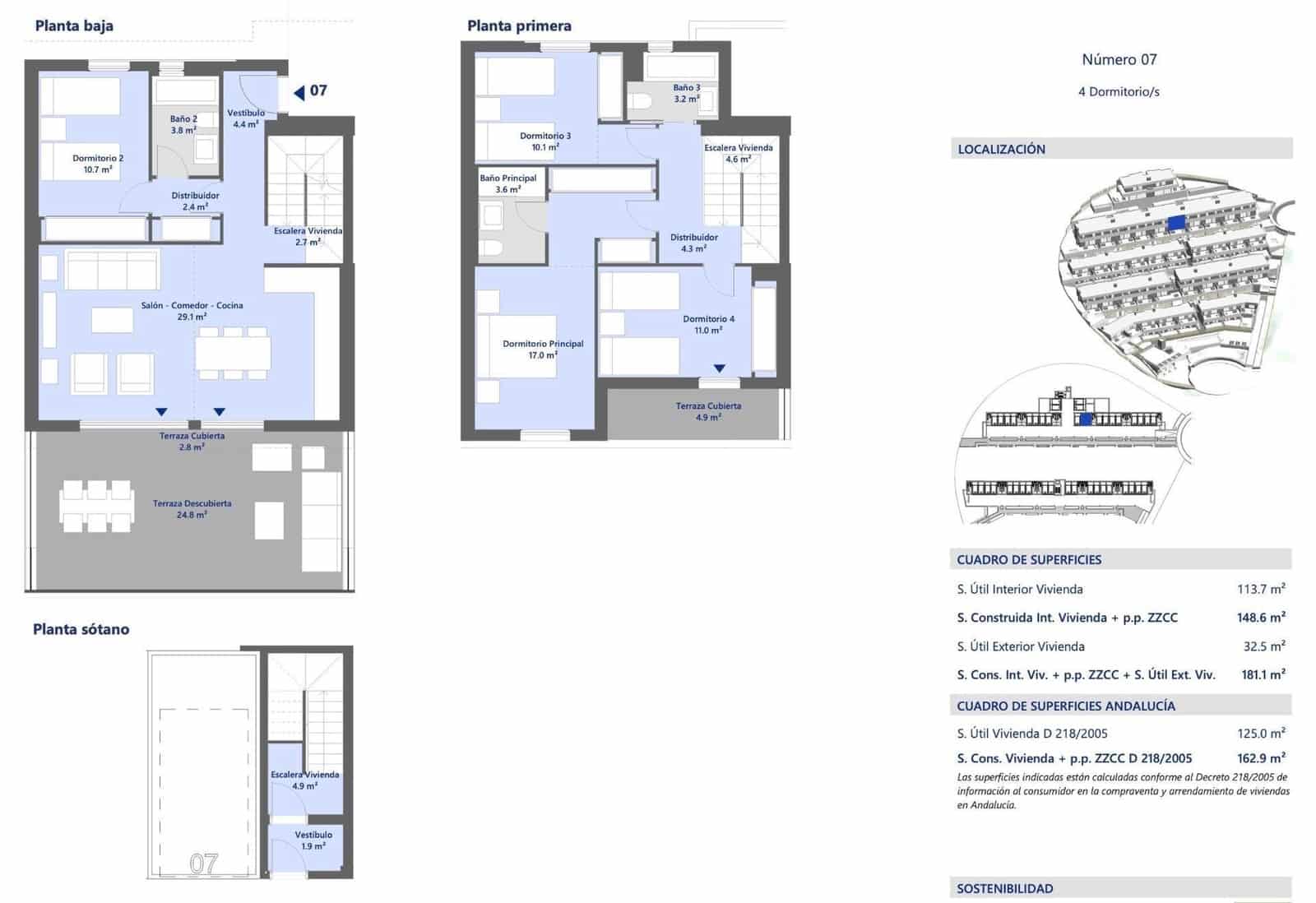 4 soverom Rekkehus til salgs i Manilva med svømmebasseng garasje - € 465 000 (Ref: 8662354)
