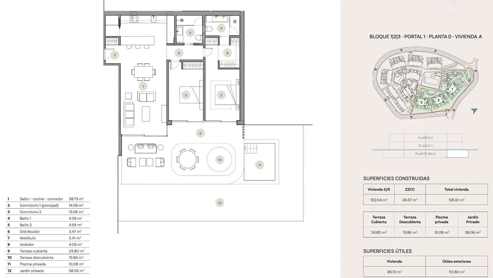 2 chambre Appartement à vendre à Casares avec piscine garage - 817 000 € (Ref: 8666650)