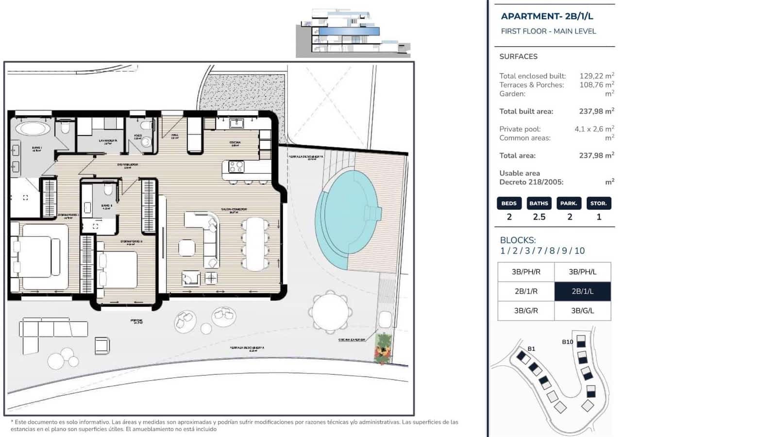 2 sovrum Lägenhet till salu i La Quinta med pool garage - 1 495 000 € (Ref: 8666656)
