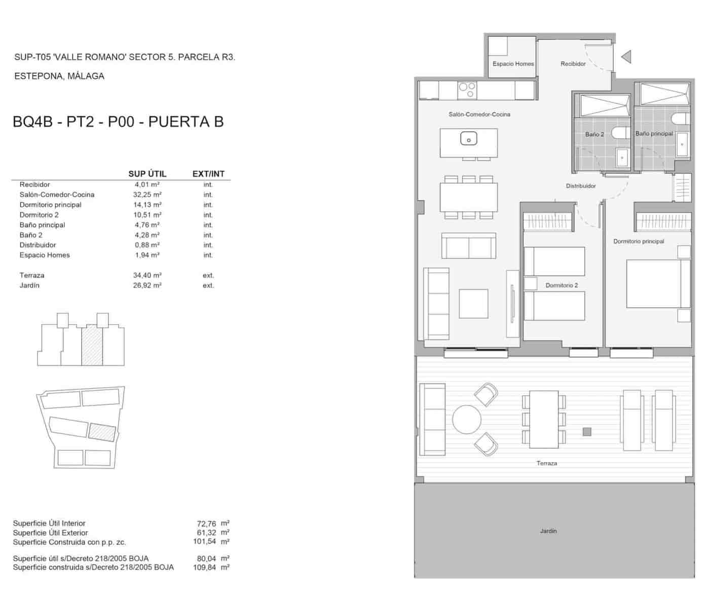 2 slaapkamer Appartement te koop in Estepona met zwembad garage - € 396.000 (Ref: 8698246)