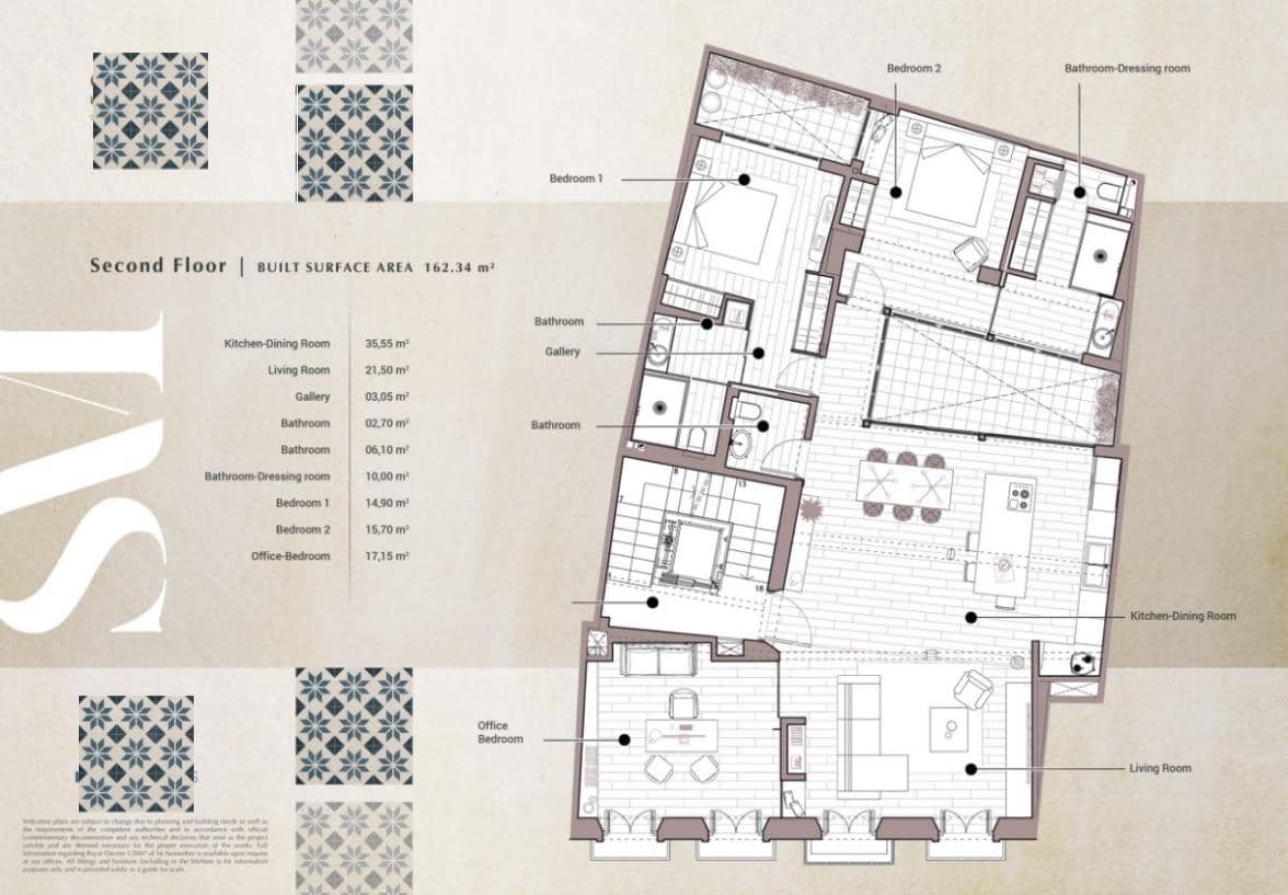3 sypialnia Apartament na sprzedaż w Miasto Malaga - 2 012 500 € (Ref: 8737806)