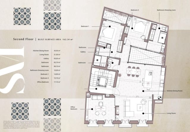 3 sypialnia Apartament na sprzedaż w Centro Historico, Miasto Málaga - 2 012 500 € (Ref: 8737806)