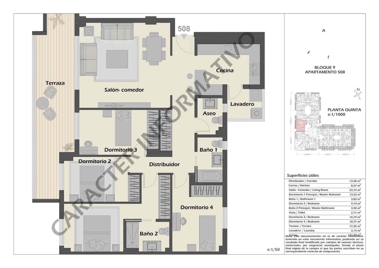 4 sypialnia Apartament na sprzedaż w Marbella z basenem garażem - 495 000 € (Ref: 8802007)