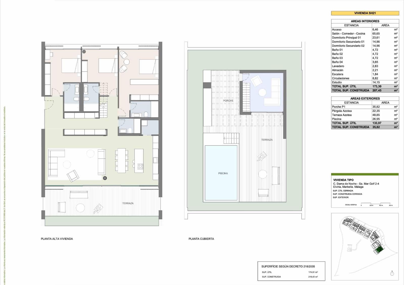 3 sovrum Lägenhet till salu i Marbella med garage - 1 320 000 € (Ref: 9104731)