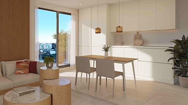 1 makuuhuone Kattohuoneisto myytävänä paikassa Las Flores, Mijas mukana uima-altaan 
autotalli - 368 400 € (Ref: 9104733)