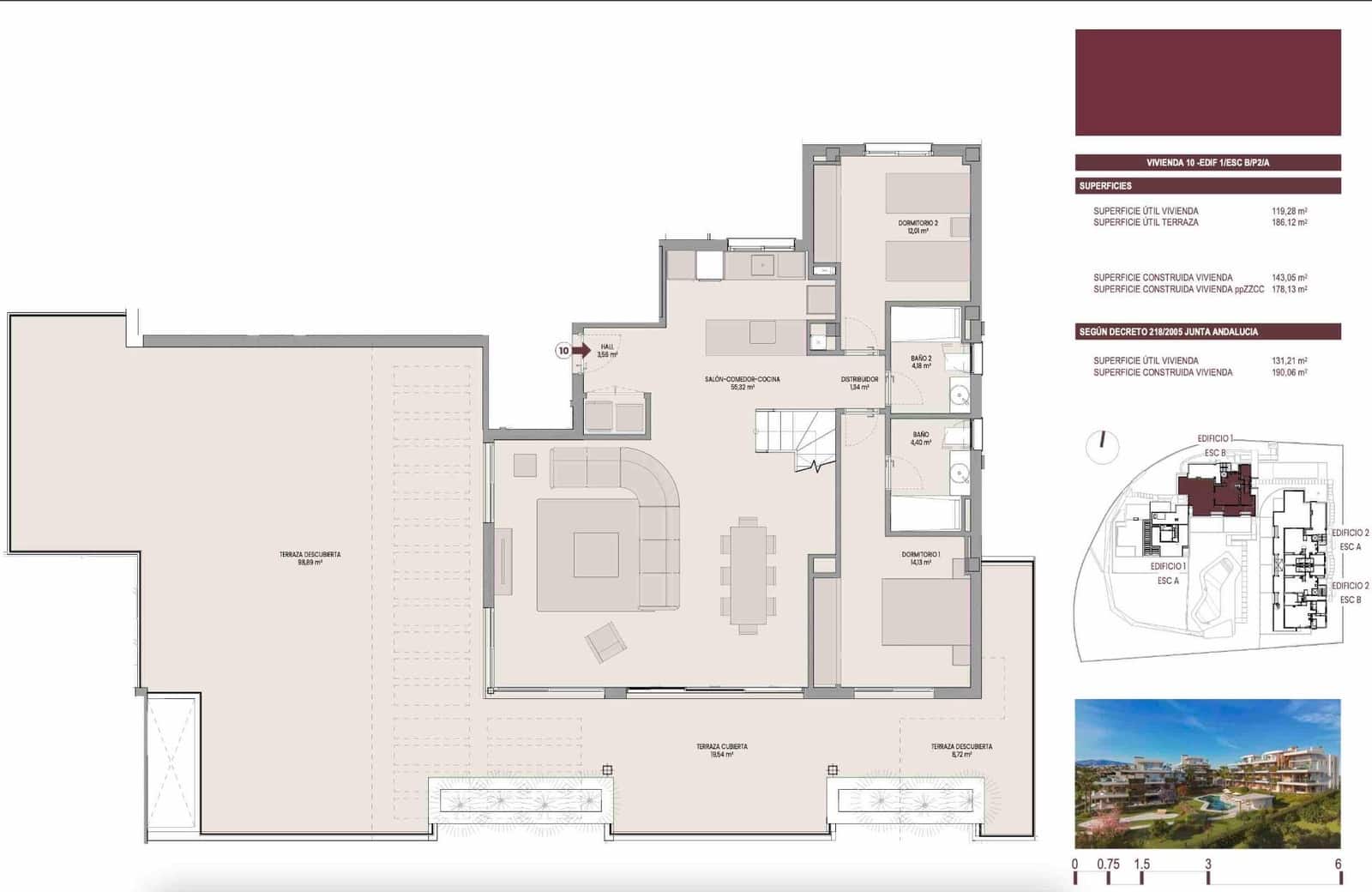 3 Zimmer Apartment zu verkaufen in Bel-Air mit Pool Garage - 1.338.000 € (Ref: 9104734)