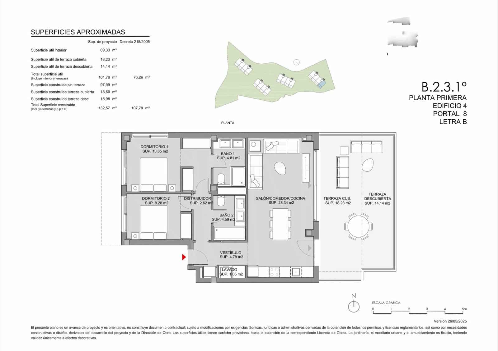 Apartamento de 2 habitaciones en Mijas en venta con piscina garaje - 516.900 € (Ref: 9132503)