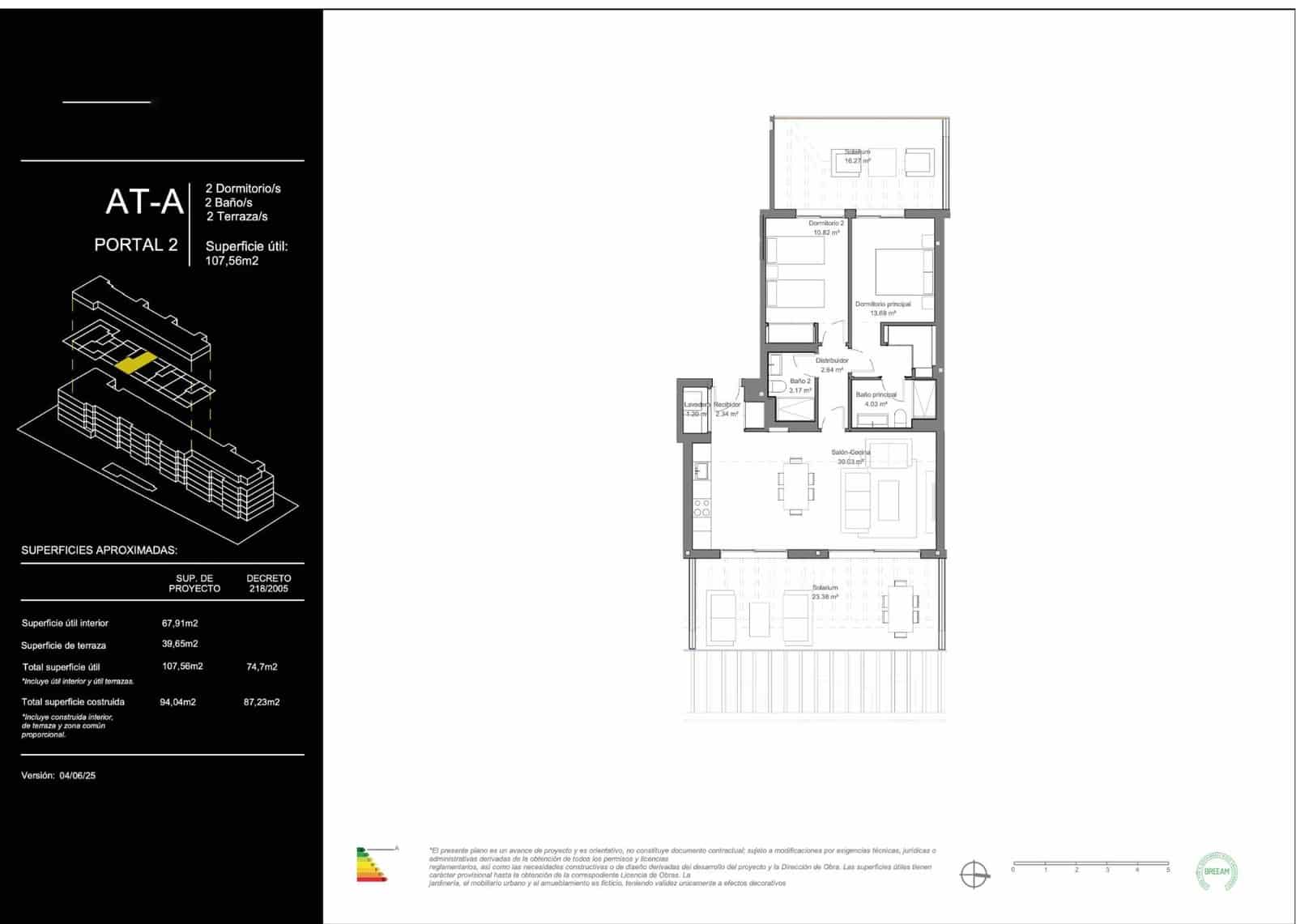 2 sovrum Takvåning till salu i Torremolinos med pool garage - 584 000 € (Ref: 9132507)