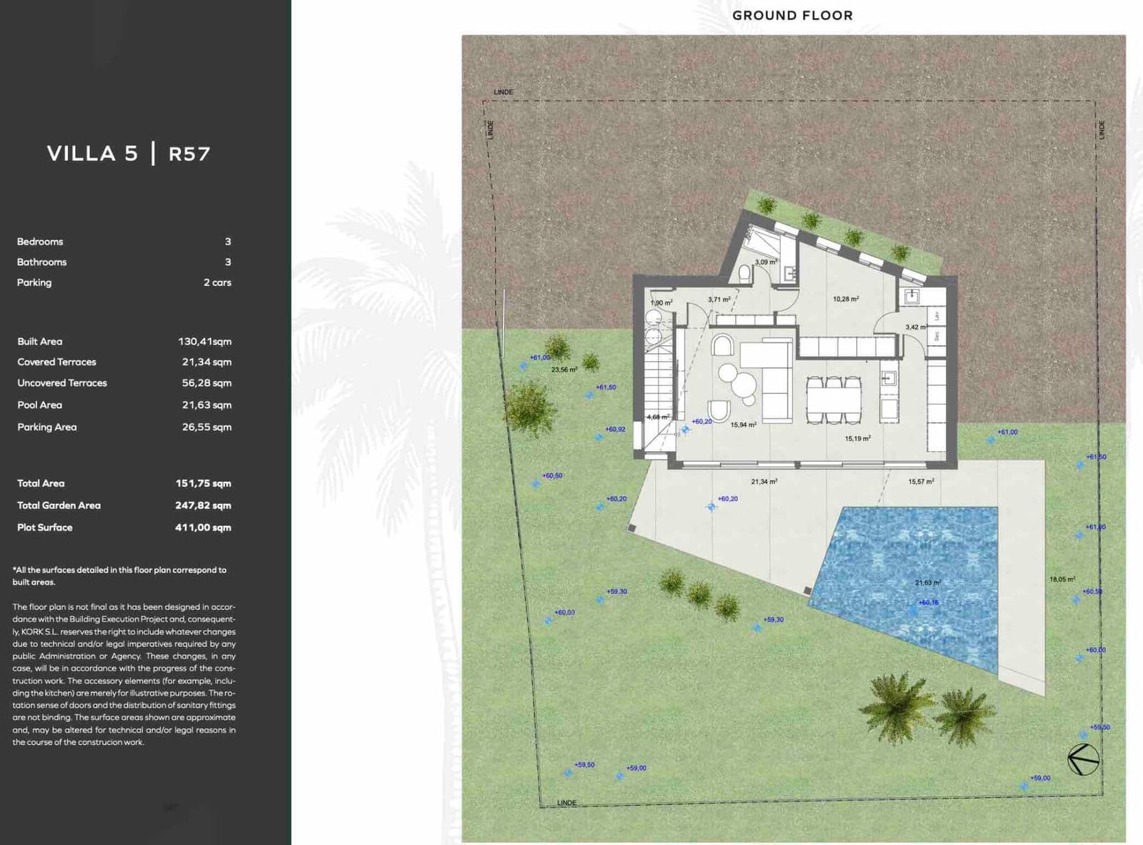 3 slaapkamer Villa te koop in Estepona met zwembad garage - € 990.000 (Ref: 9132508)