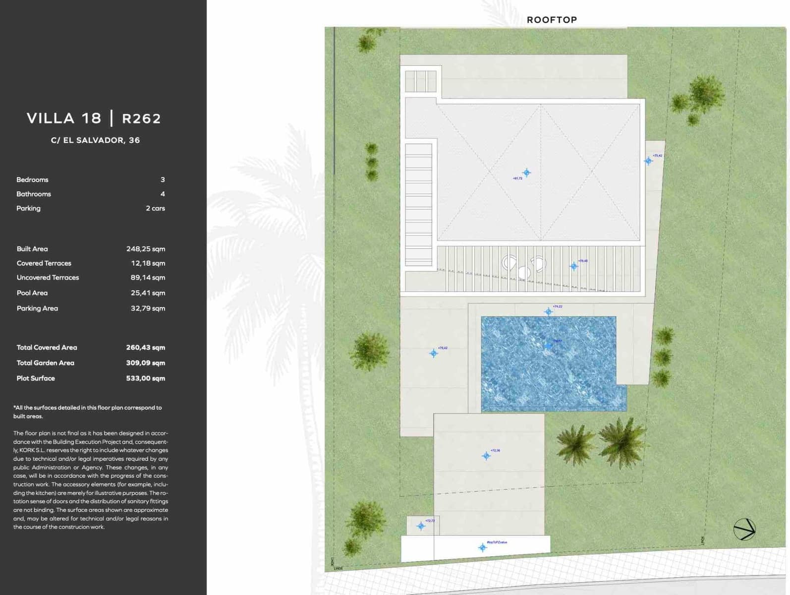 3 sovrum Villa till salu i Estepona med pool garage - 1 450 000 € (Ref: 9132509)