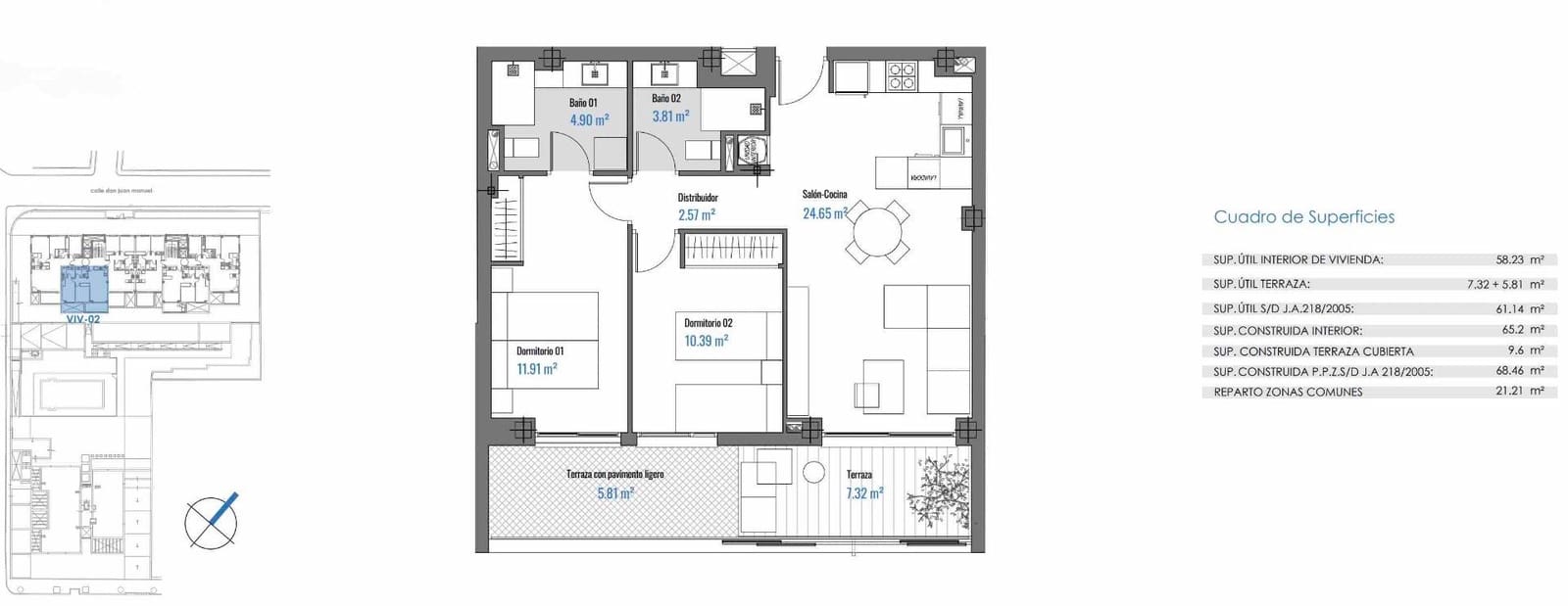 Apartamento de 2 habitaciones en Torremolinos en venta con piscina garaje - 412.000 € (Ref: 9149380)