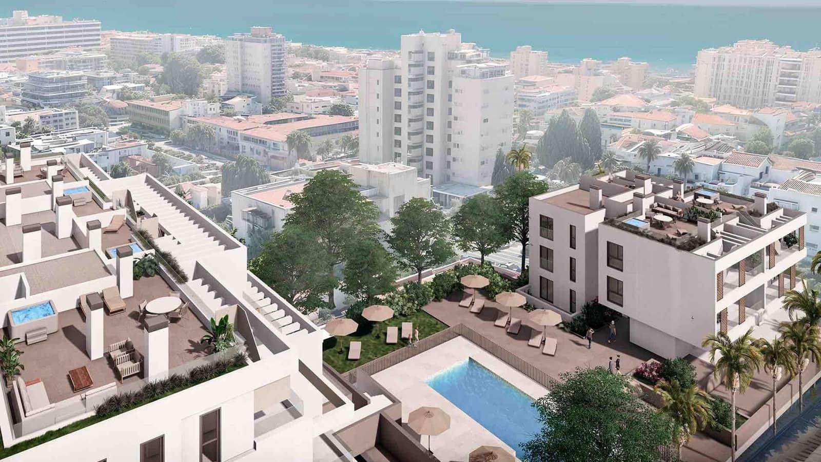 2 chambre Penthouse à vendre à Torremolinos avec piscine garage - 590 000 € (Ref: 9149383)