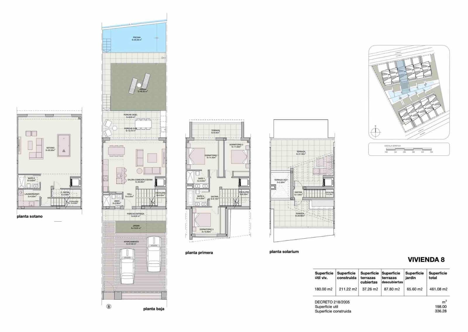 3 bedroom Terraced Villa for sale in Benahavis with pool garage - € 1,060,000 (Ref: 9149389)