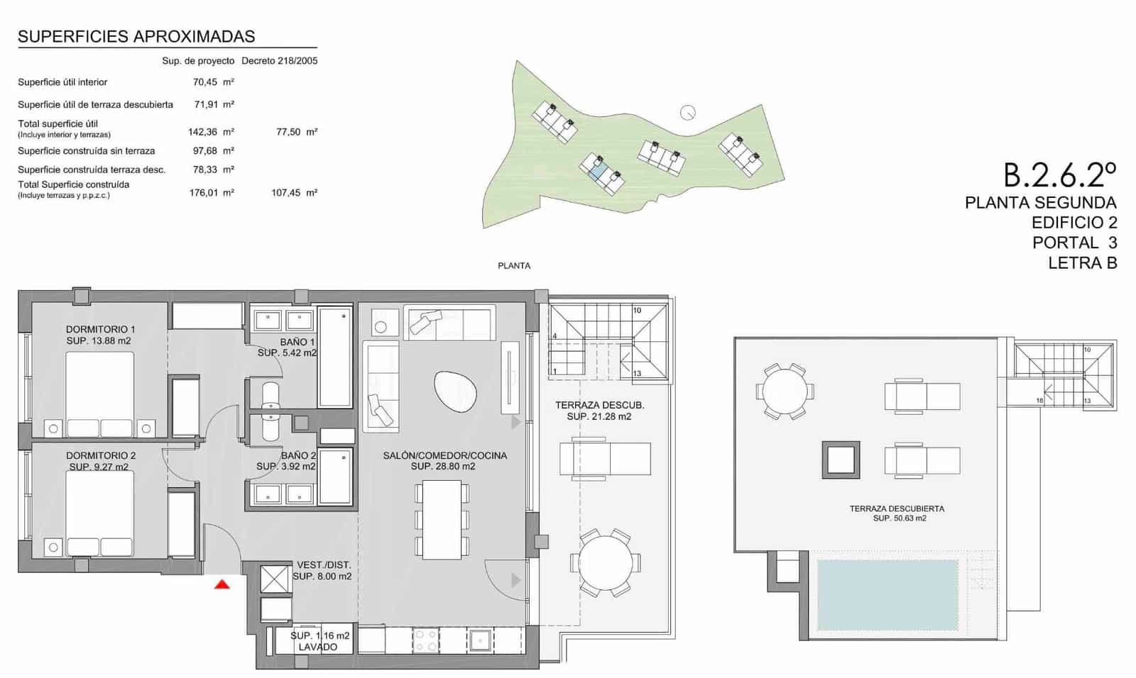 2 makuuhuone Kattohuoneisto myytävänä paikassa Mijas mukana uima-altaan 
autotalli - 594 900 € (Ref: 9159559)