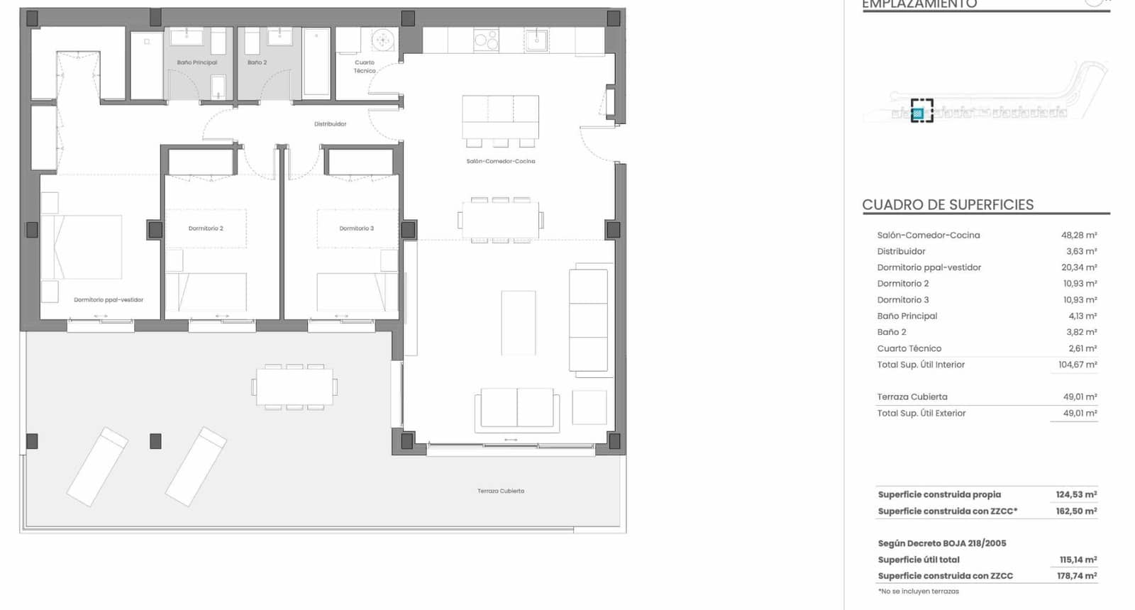 Apartamento de 3 habitaciones en Marbella en venta con piscina garaje - 835.000 € (Ref: 9159562)