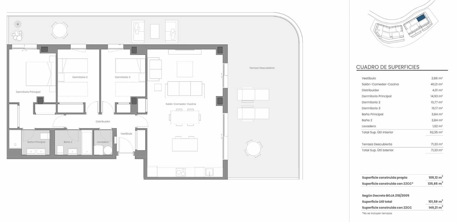 3 camera da letto Attico in vendita in Estepona con piscina garage - 450.000 € (Rif: 9159566)