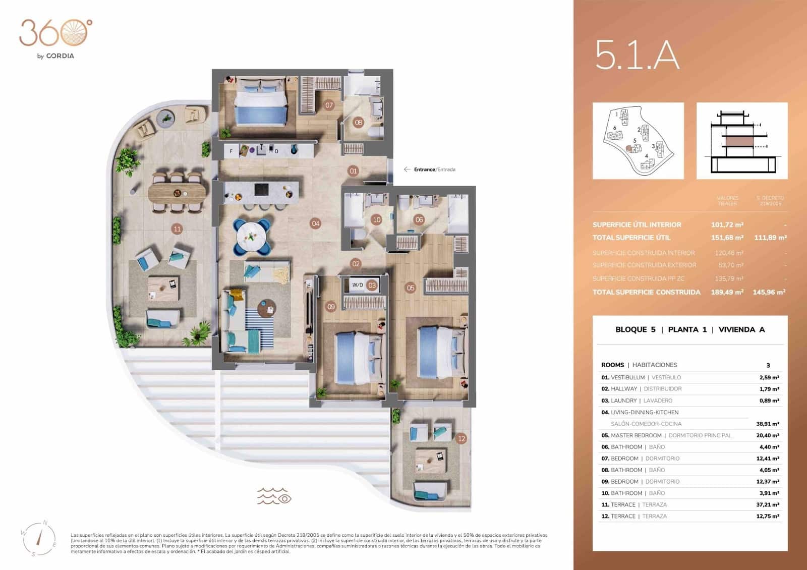 3 quarto Penthouse para venda em Cerro del Aguila com piscina garagem - 1 028 000 € (Ref: 9181119)