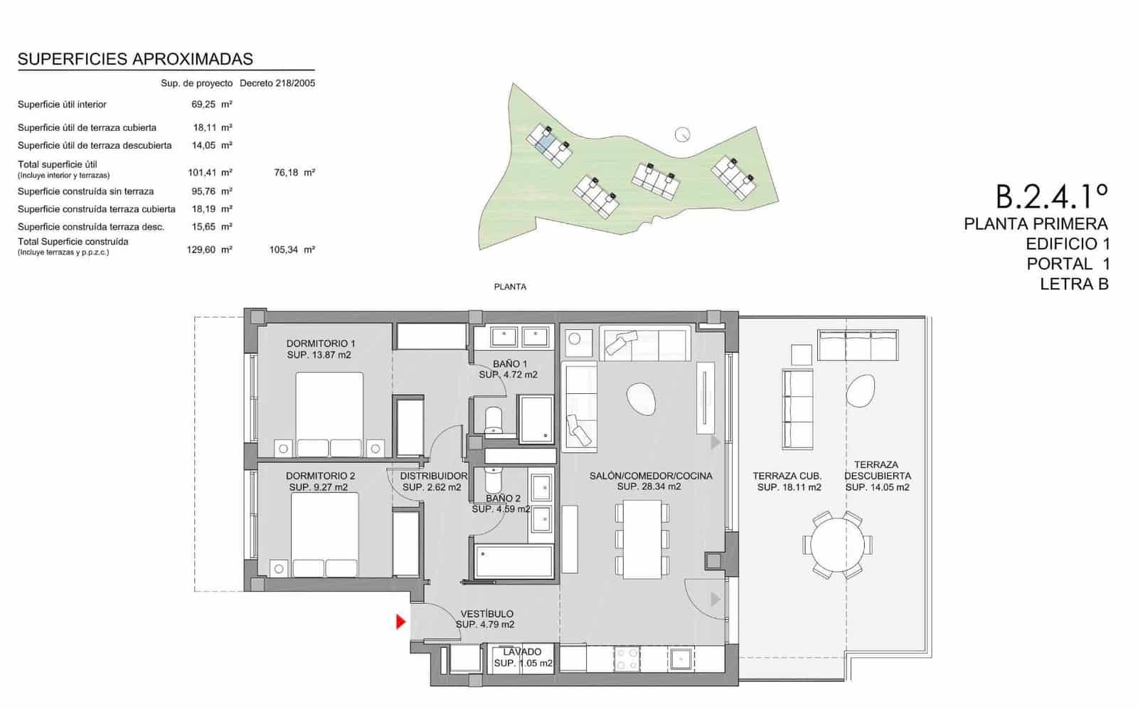 2 makuuhuone Huoneisto myytävänä paikassa Mijas mukana uima-altaan 
autotalli - 449 900 € (Ref: 9195675)