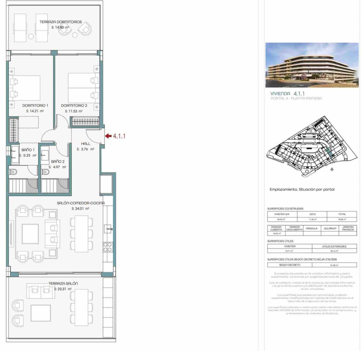 2 bedroom Apartment for sale in Estepona with garage - € 499,000 (Ref: 9217530)