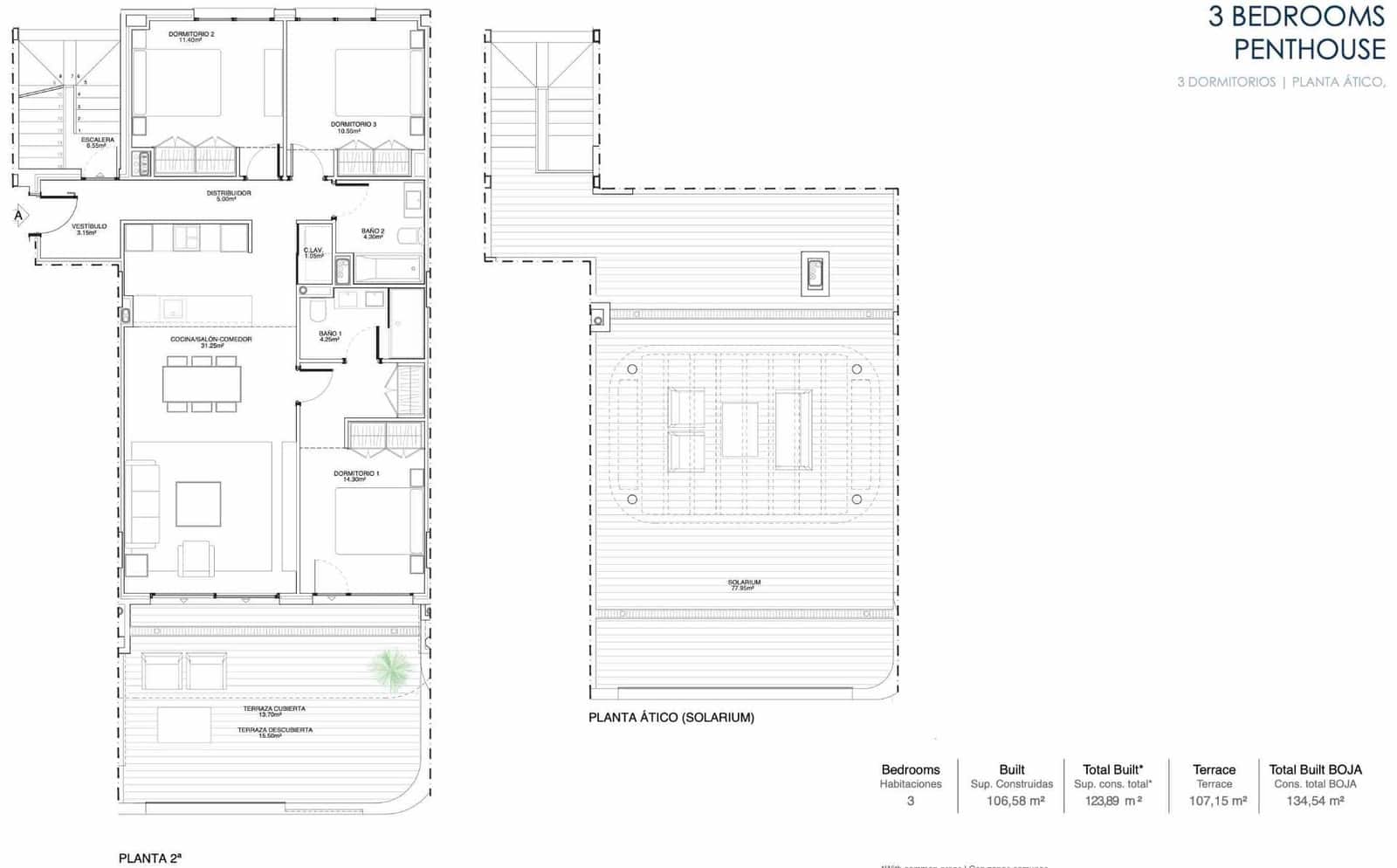 3 sovrum Takvåning till salu i Estepona med pool garage - 753 000 € (Ref: 9217534)
